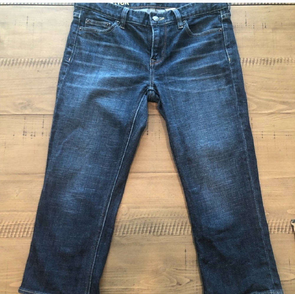 J. Crew cropped Matchstick jeans
